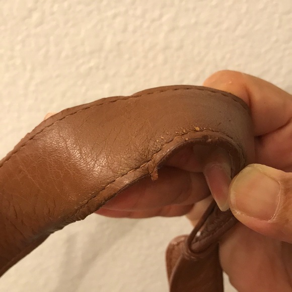 Calvin Klein Caramel Brown Handbag retails $228 - Picture 4 of 7